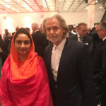 INDIA IS THIS YEAR'S PARTNER COUNTRY OF ANUGA. DR. HERMANN BÜHLBECKER TOOK THE OPPORTUNITY TO EXCHANGE VIEWS WITH THE INDIAN MINISTER FOR HARSIMRAT KAUR BADAL.